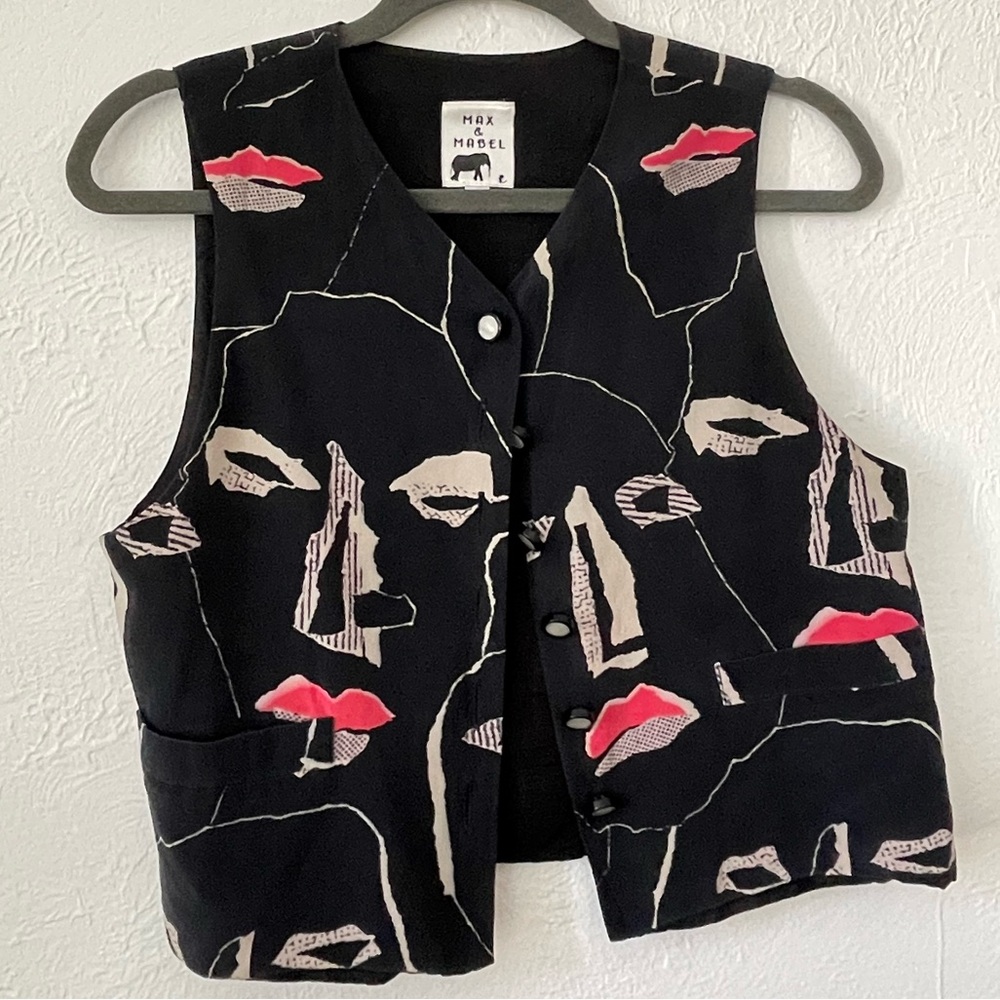 ‼️SOLD‼️ ANTHROPOLOGIE PRINTED VEST
